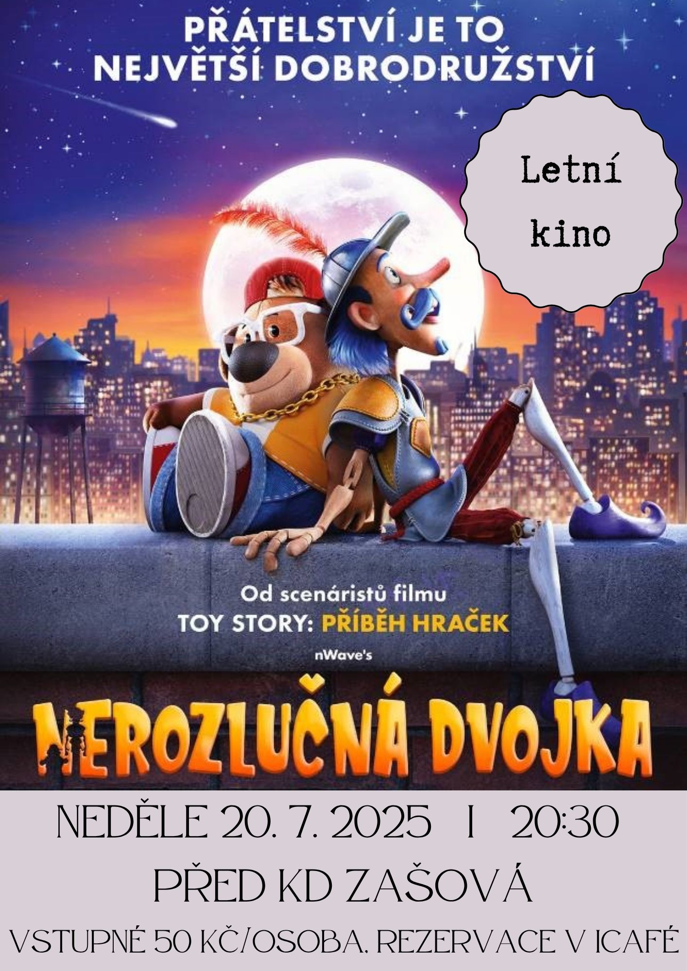Letní kino: Nerozlučná dvojka