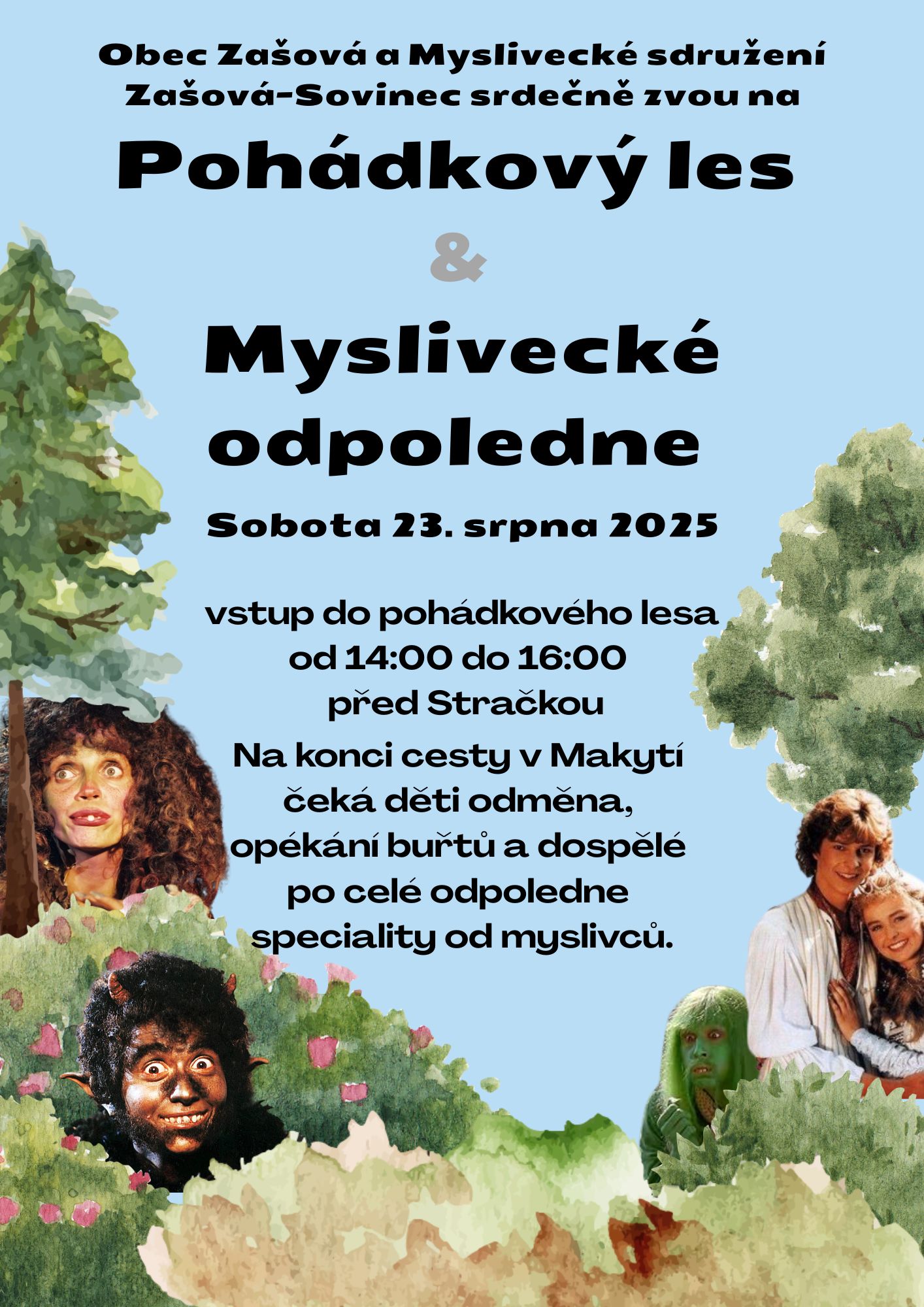 Pohádkový les & Myslivecké odpoledne